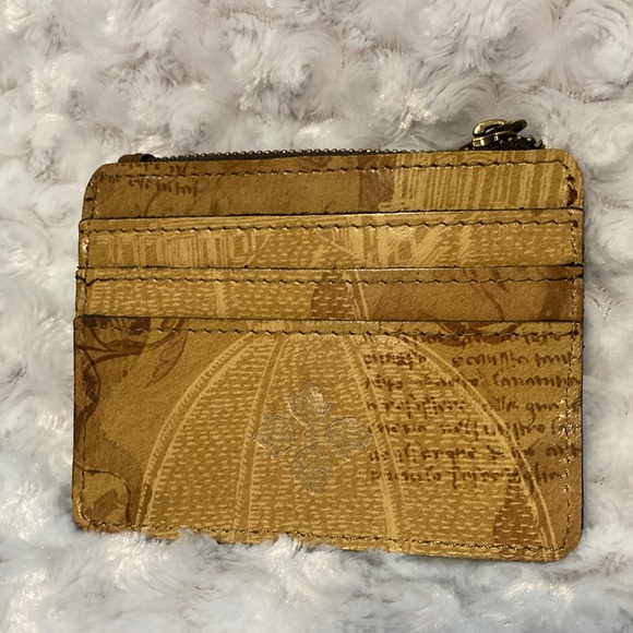 NEW | Patricia Nash small leather card case wallet. Small zip pocket. - Picture 3 of 7